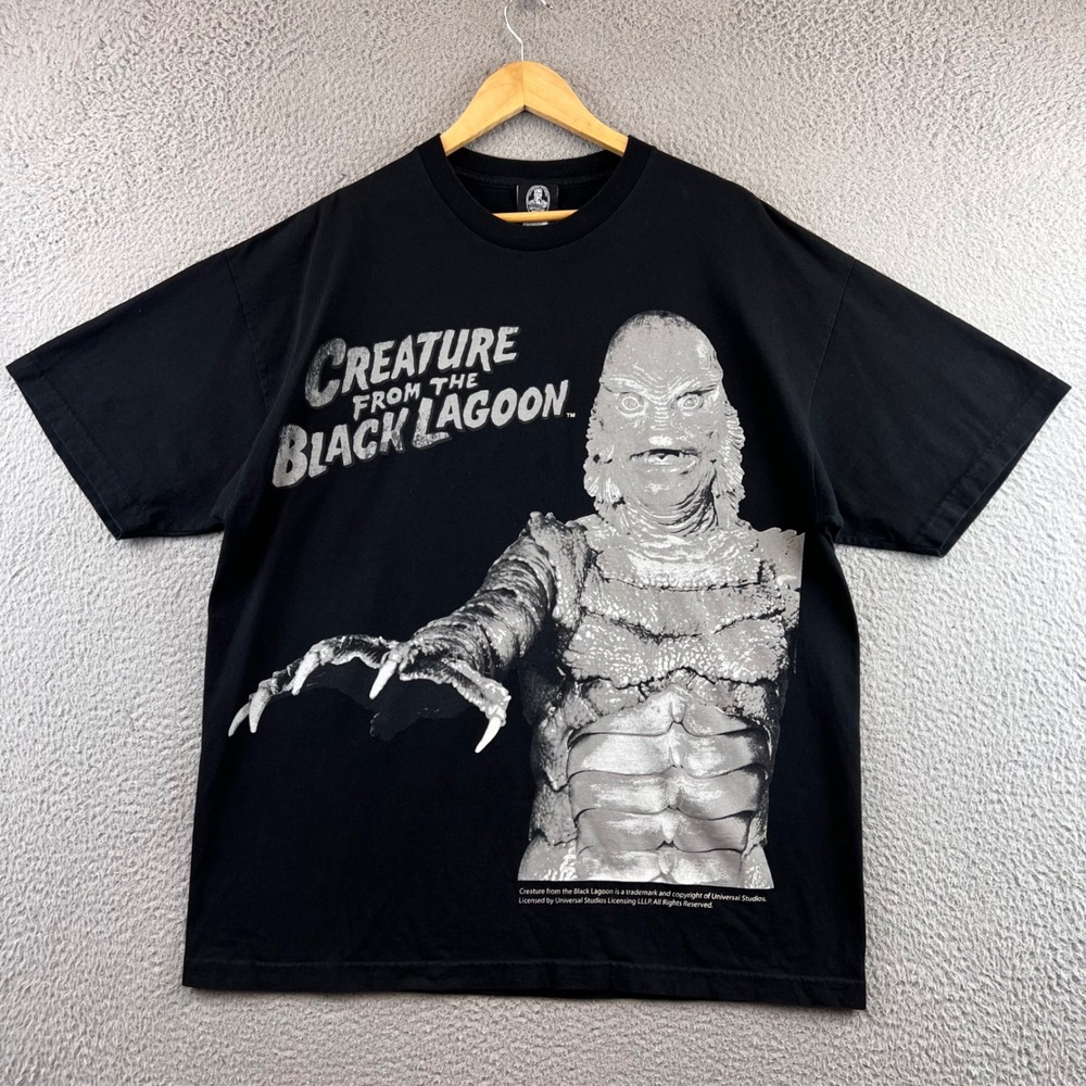Vintage Creature‎ From The Black Lagoon T Shirt Mens XL Universal Monsters Movie